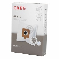 Sac filtrant AEG GR51S 900166740/2 pour aspirateur 4pcs +...