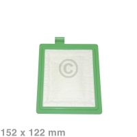 Exhaust filter AEG 909288052/6 EF17 microfilter in frame...