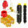 Brush set for iRobot Roomba® 700 series vacuum robot like 4503462 - 13873 - ACC237 - 820258