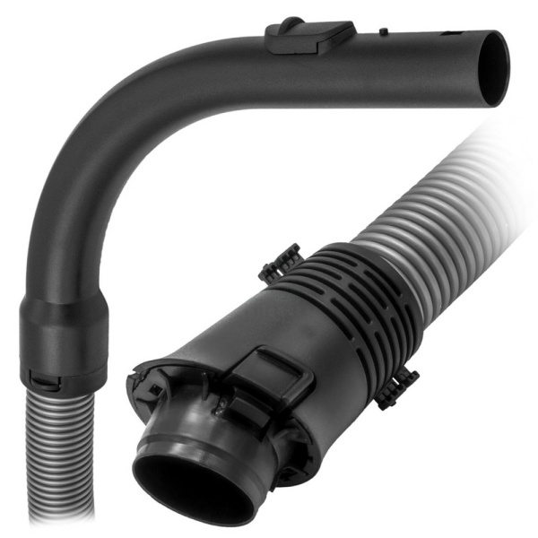 Vacuum cleaner hose like Miele 7330631 with device connector and handle for 35mm pipe Ø