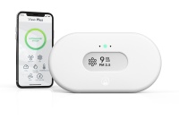 AIRTHINGS View Plus air quality monitor with 7 measurement parameters