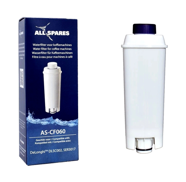 Allspares Water Filter for DeLonghi Coffee Makers 5513292811, DLSC002