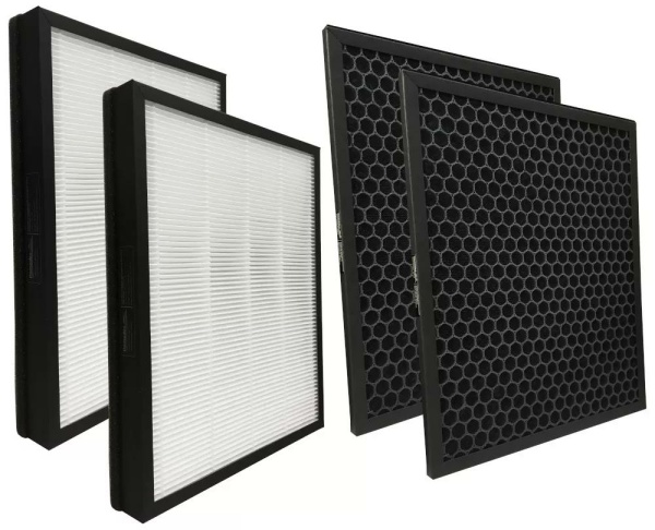 Replacement filter set suitable for Philips air purifier AC5659/10 (corresponds to 2x FY5185/30 / 2x FY5182/30)