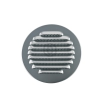 Ventilation grille 100sR metal with insect screen net for...