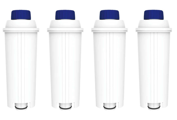 Wasserfilter 4er Set für DeLonghi Kaffeemaschinen ersetzt 5513292811, DLSC002
