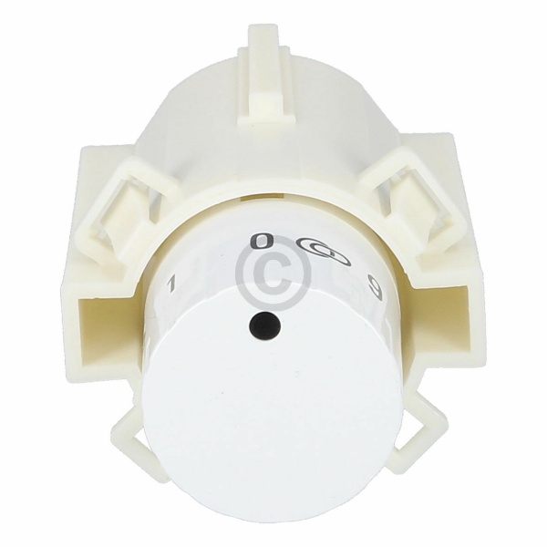 Rotary handle hob WHITE,with zone switching, 00613189
