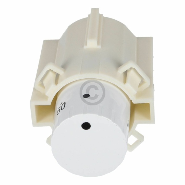 Rotary handle temperature WHITE with switch- SIEMENS 00613184 for stove