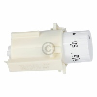 Rotary handle temperature WHITE with switch- SIEMENS 00613184 for stove
